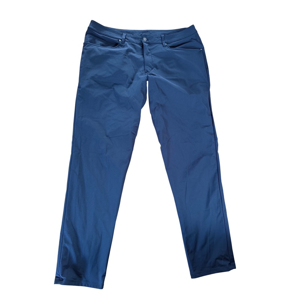 Lululemon ABC Pant‎ classic 34" *warpstreme in dark gray